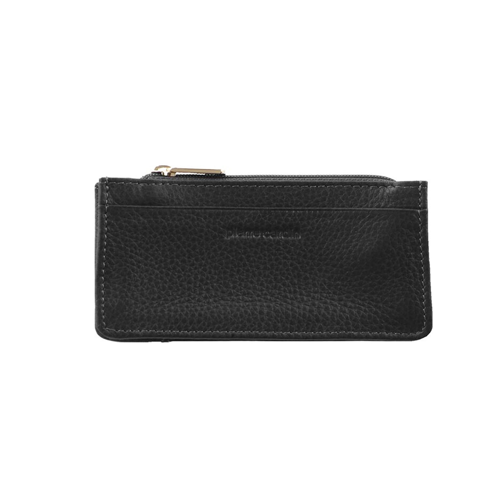Pierre Cardin Womens Soft Italian Leather Coin Purse Holder Wallet - Black V563-PC-2277-BLACK