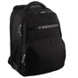 Pierre Cardin 30L Large Backpack Bag w 15" Laptop Sleeve Travel Luggage RFID - Black V563-PC-2647-BLACK