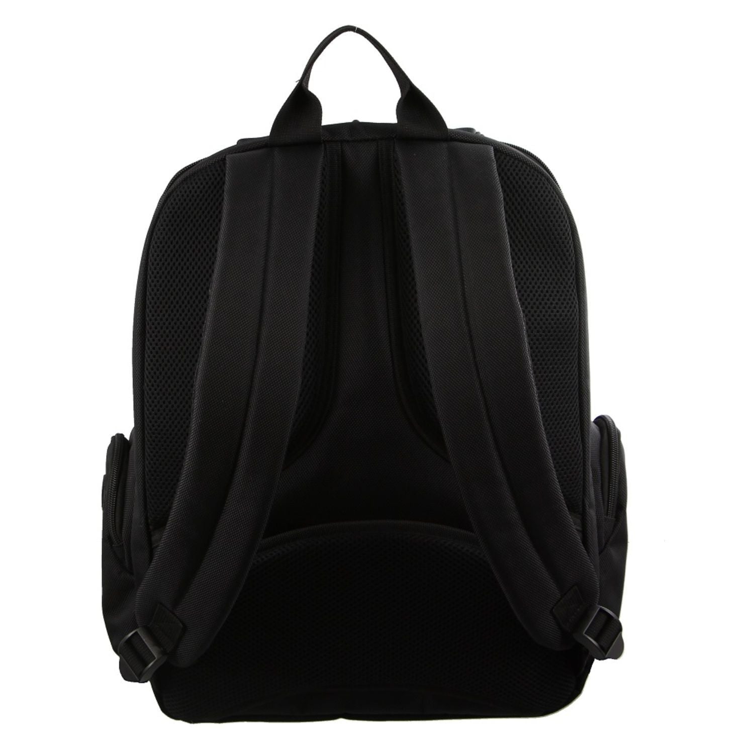 Pierre Cardin 30L Large Padded Backpack Bag w 13" Laptop Sleeve Travel Luggage - Black V563-PC-2649-BLK