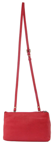 Pierre Cardin Woven Ladies Crossbody/ Clutch Bag - Red V563-PC-3283-RED