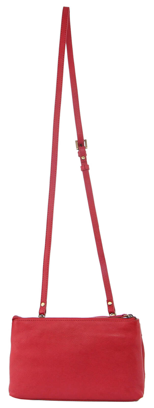 Pierre Cardin Woven Ladies Crossbody/ Clutch Bag - Red V563-PC-3283-RED