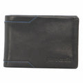 Pierre Cardin Mens Soft Italian Leather Slimline Bi-Fold Wallet - Black V563-PC-3390-BLK