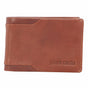 Pierre Cardin Mens Soft Italian Leather Slimline Bi-Fold Wallet - Cognac V563-PC-3390-COG