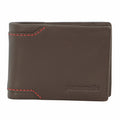Pierre Cardin Soft Italian Leather Mens Bi-Fold Wallet with Central Flap - Brown V563-PC-3399-BRN