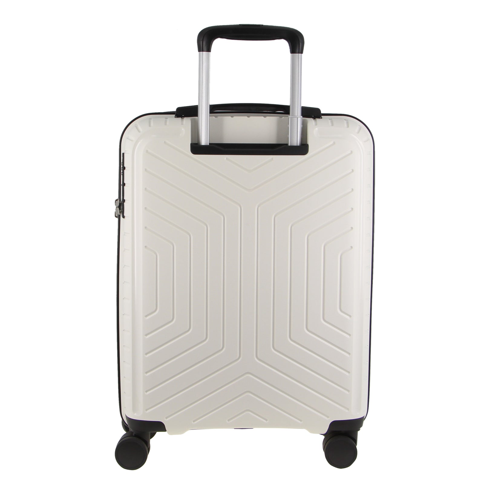 Pierre Cardin 76cm Large Hard-Shell Suitcase Travel Luggage Bag - White V563-PC-3550L-WHITE