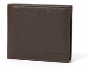 Pierre Cardin Mens Leather Tri Fold Wallet w/ RFID Protection - Brown V563-PC-8781-BROWN