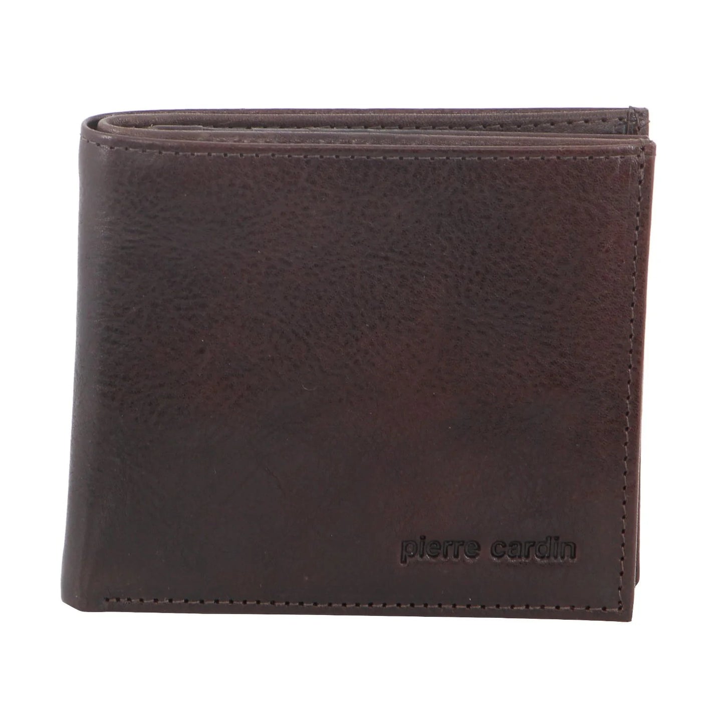 Pierre Cardin Mens Wallet Tri Fold Leather w/ RFID Protection - Chocolate V563-PC-8781-CHOCOLATE
