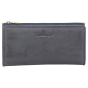 Pierre Cardin Womens Soft Italian Leather RFID Purse Wallet - Teal V563-PC-9130-TEAL