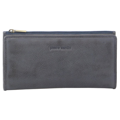 Pierre Cardin Womens Soft Italian Leather RFID Purse Wallet - Teal V563-PC-9130-TEAL