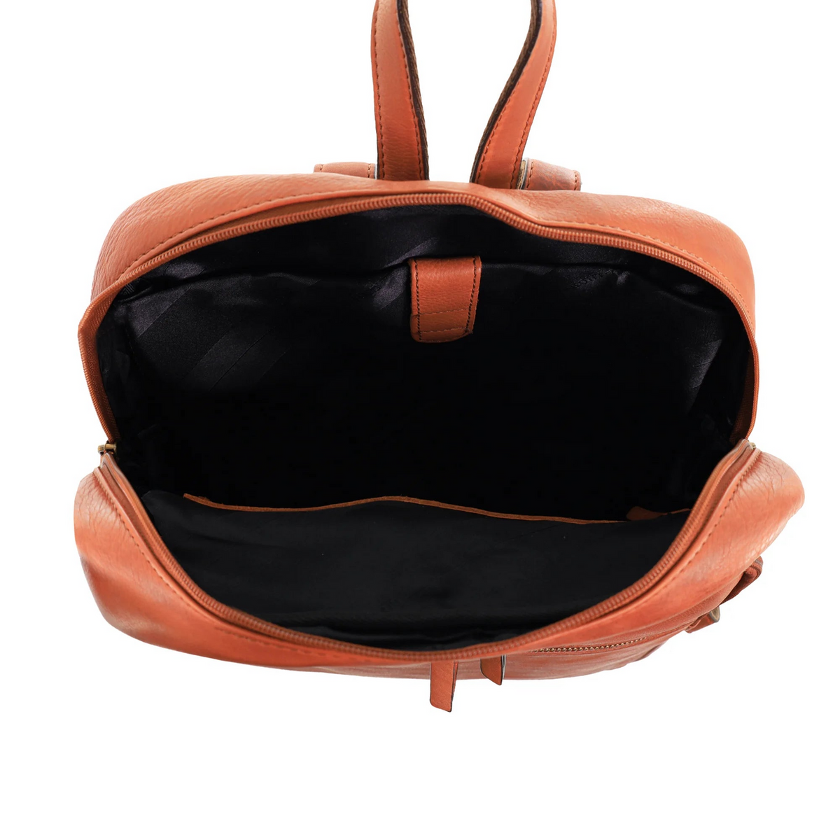 Pierre Cardin Womens Vintage Backpack Bag in Cognac V563-PC3332-COGNAC