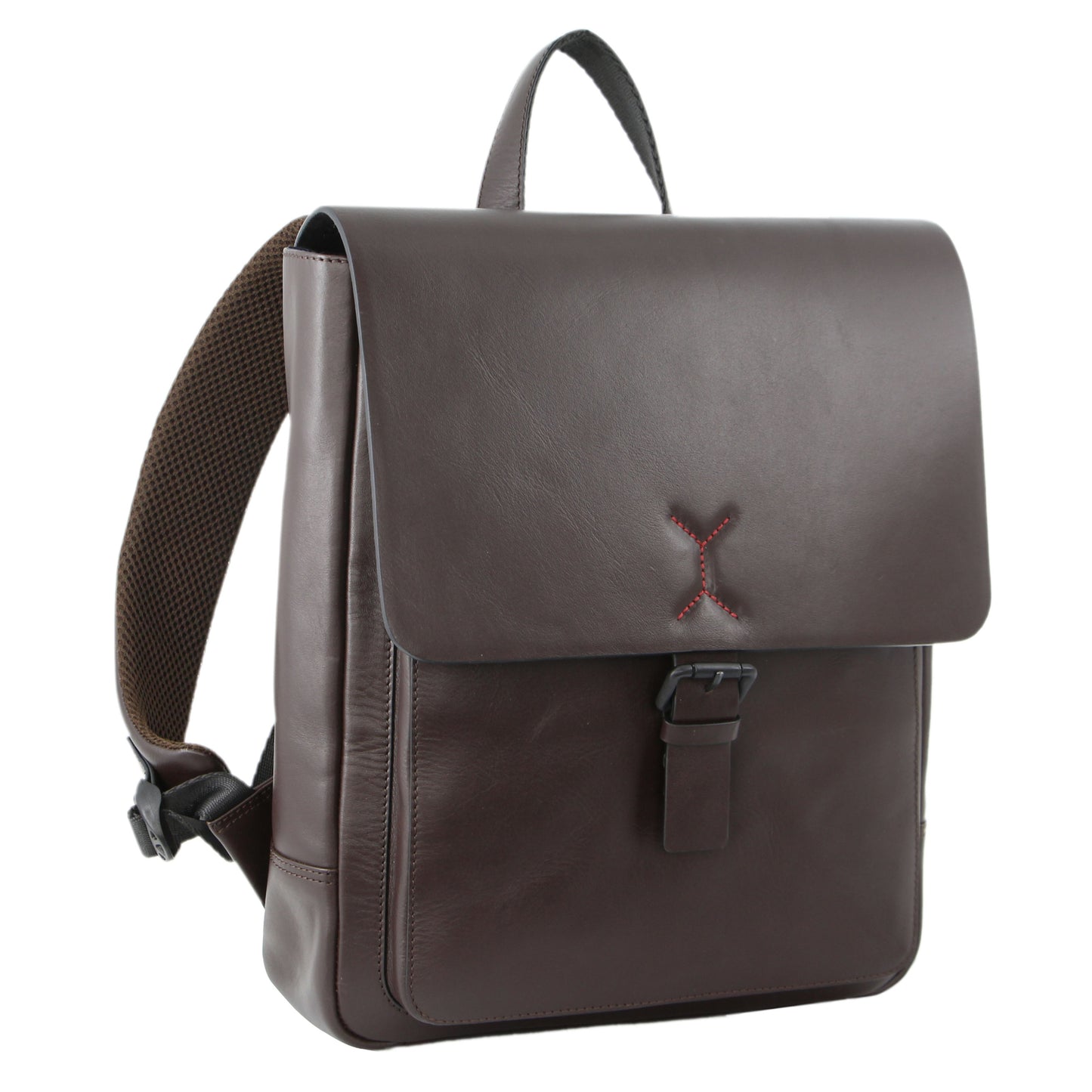 Pierre Cardin Premium Leather Backpack Travel Bag Satchel - Brown V563-PC3386-BROWN