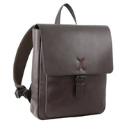 Pierre Cardin Premium Leather Backpack Travel Bag Satchel - Brown V563-PC3386-BROWN