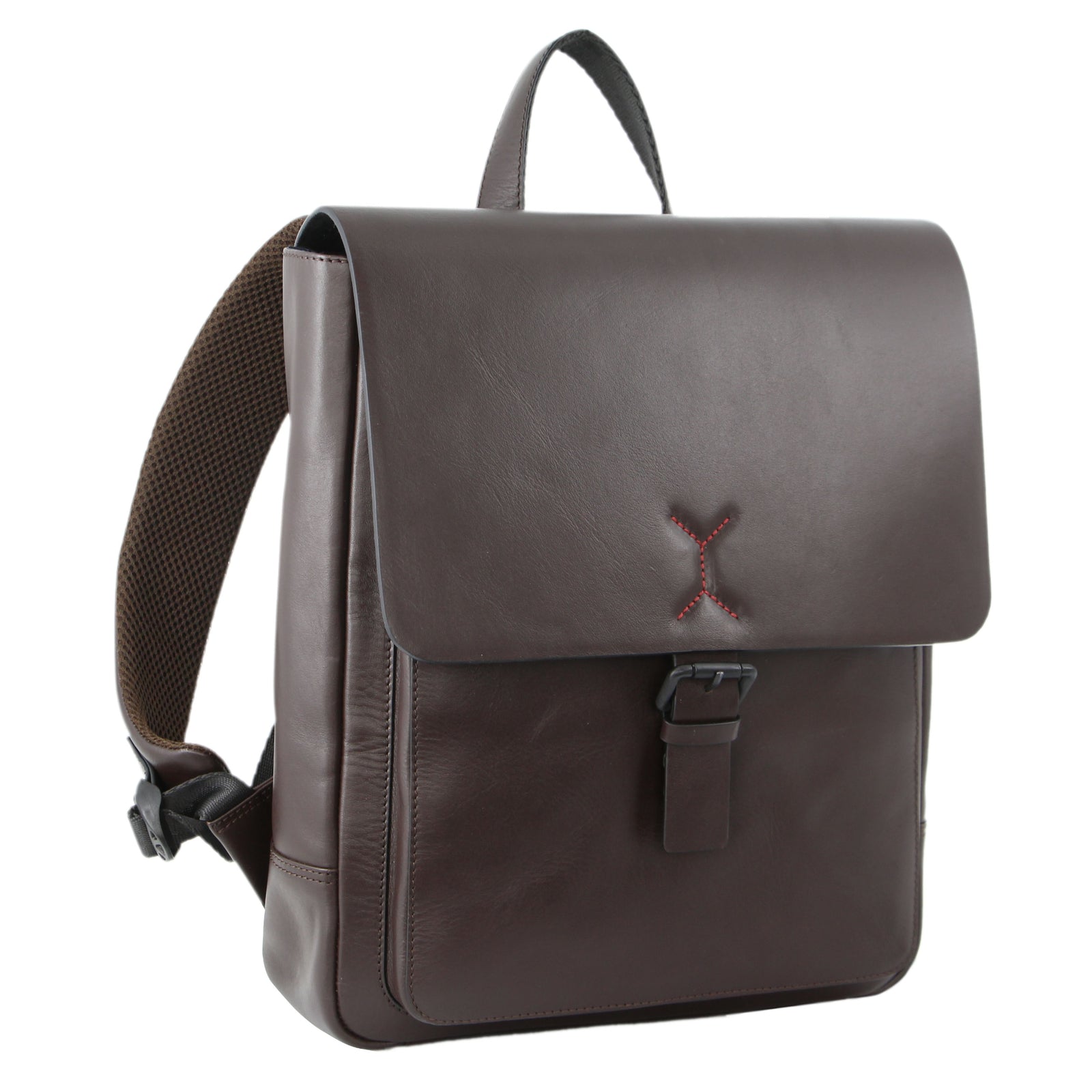 Pierre Cardin Premium Leather Backpack Travel Bag Satchel - Brown V563-PC3386-BROWN