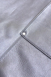 Pierre Cardin Professional Leather Apron Butcher Woodwork Hairdressing Barber Chef - Black V563-PC3432-BLACK