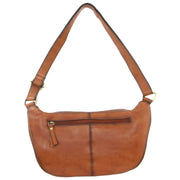 Pierre Cardin Women Sling Bum Bag Leather Crossbody Shoulder Travel Chest - Cognac V563-PC3455-COGNAC
