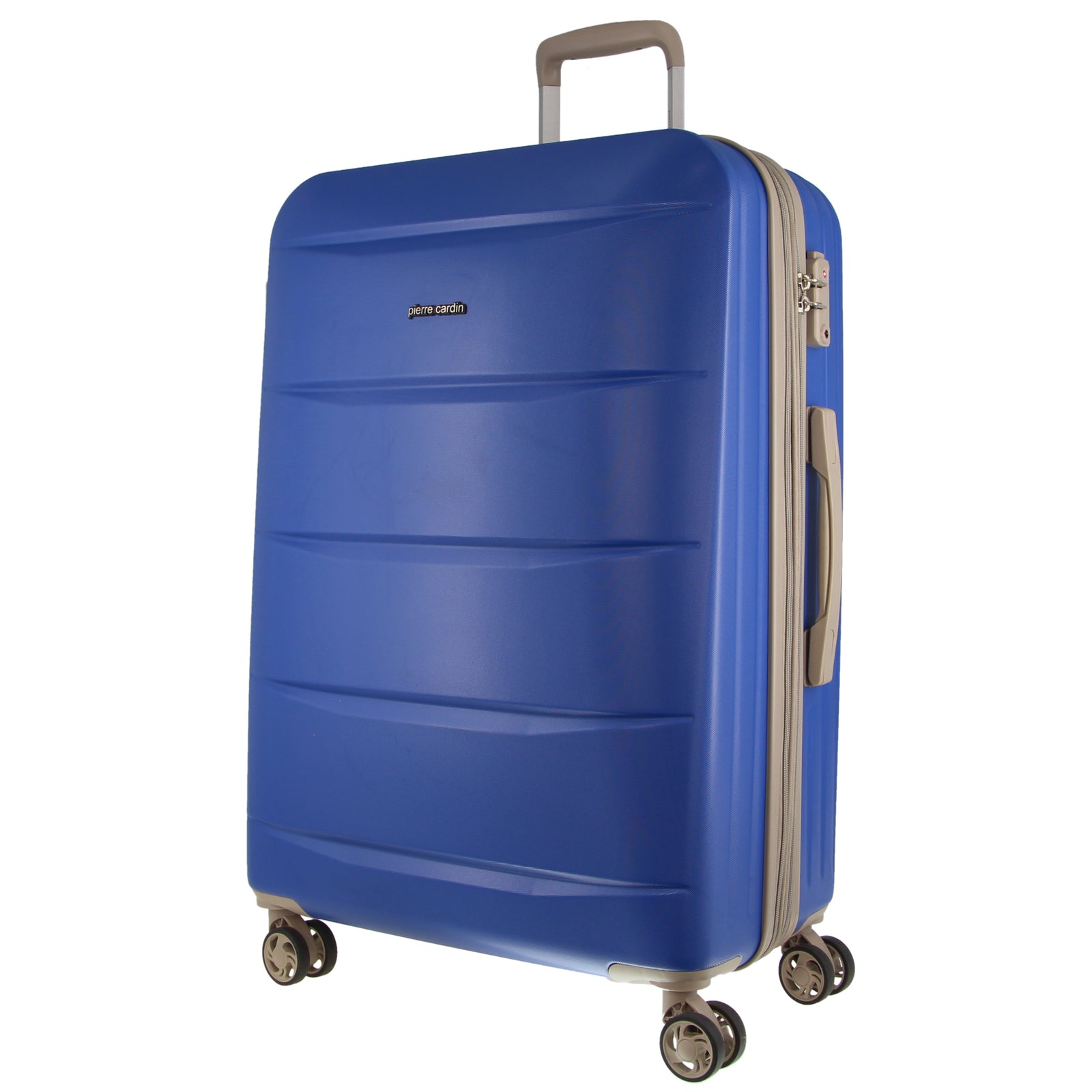 Pierre Cardin Hardshell Cabin Luggage Bag Travel Carry On TSA 54cm (49L) - Ocean V563-PC3551-CABIN-OCEAN
