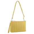 Pierre Cardin Womens Crossbody/Clutch Leather Bag in Yellow V563-PC3574-YELLOW