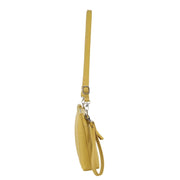 Pierre Cardin Womens Crossbody/Clutch Leather Bag in Yellow V563-PC3574-YELLOW