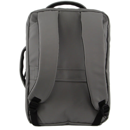 Pierre Cardin Backpack 15" Laptop Bag Briefcase Built-in USB Port Travel - Grey V563-PC3623-GREY