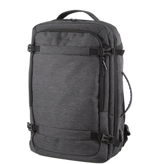 Pierre Cardin Mens Travel & Business Backpack with Built-in USB Port - Grey V563-PC3626-GREY