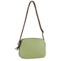 Pierre Cardin Leather Cross Body Bag Dual Zip Strap Shoulder Clutch in Jade V563-PC3670-JADE