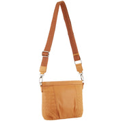Pierre Cardin Leather Crossbody Bag w/ Shoulder Strap in Apricot V563-PC3683-APRICOT