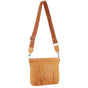 Pierre Cardin Leather Crossbody Bag w/ Shoulder Strap in Apricot V563-PC3683-APRICOT