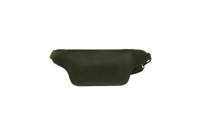 Pierre Cardin Mens Bum Bag Waist Pack Leather Travel Money Phone - Dark Green V563-PC3718-DK-GRN