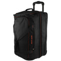 140L Pierre Cardin Trolley Bag Medium Soft Travel Luggage Wheeled Duffle - Black V563-PC3766-BLACK