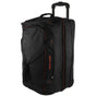 140L Pierre Cardin Trolley Bag Medium Soft Travel Luggage Wheeled Duffle - Black V563-PC3766-BLACK