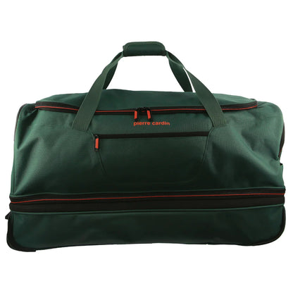 Pierre Cardin Trolley Bag Medium Soft Travel Luggage Wheeled Duffle 72cm - Green V563-PC3766-GREEN