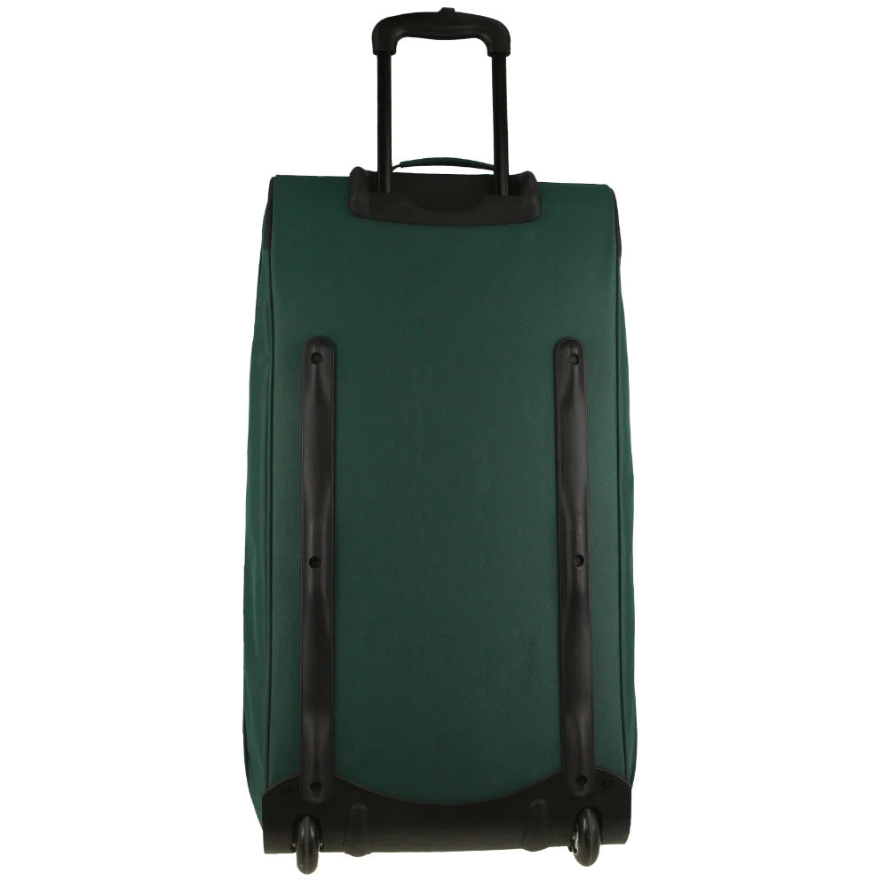 Pierre Cardin Trolley Bag Medium Soft Travel Luggage Wheeled Duffle 72cm - Green V563-PC3766-GREEN