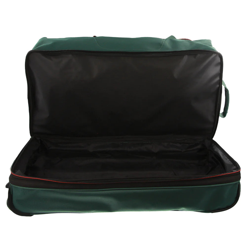 Pierre Cardin Trolley Bag Medium Soft Travel Luggage Wheeled Duffle 72cm - Green V563-PC3766-GREEN