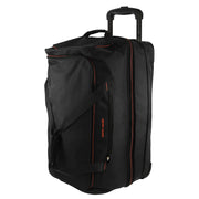 Pierre Cardin Trolley Bag Large Soft Travel Luggage Wheeled Duffle 82cm - Black V563-PC3767-BLACK