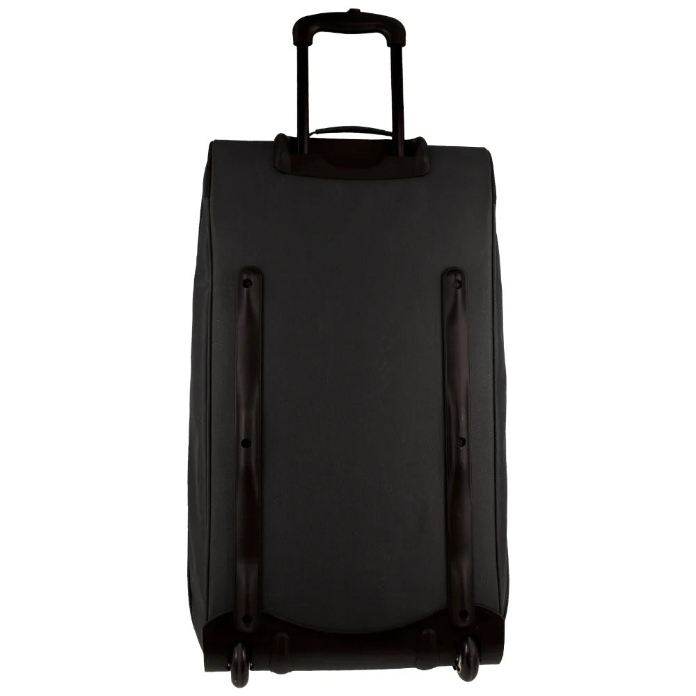 Pierre Cardin Trolley Bag Large Soft Travel Luggage Wheeled Duffle 82cm - Black V563-PC3767-BLACK