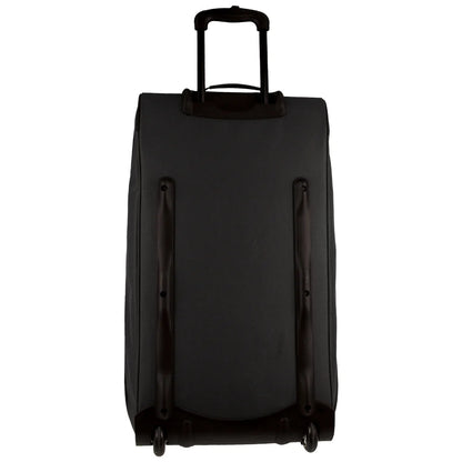 Pierre Cardin Trolley Bag Large Soft Travel Luggage Wheeled Duffle 82cm - Black V563-PC3767-BLACK