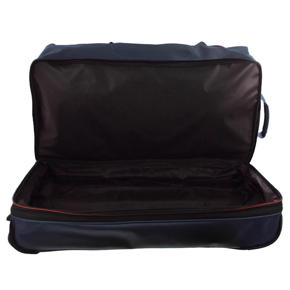 Pierre Cardin Trolley Bag Large Soft Travel Luggage Wheeled Duffle 82 Cm - Navy V563-PC3767-NAVY