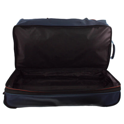 Pierre Cardin Trolley Bag Large Soft Travel Luggage Wheeled Duffle 82 Cm - Navy V563-PC3767-NAVY