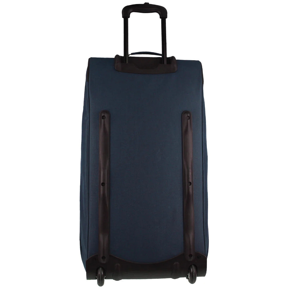 Pierre Cardin Trolley Bag Large Soft Travel Luggage Wheeled Duffle 82 Cm - Navy V563-PC3767-NAVY