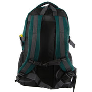 Pierre Cardin Mens Backpack Bag RFID Pocket Nylon Travel Sport Large - Green V563-PC3852-GRN