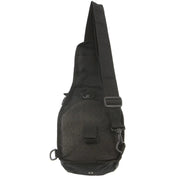 Pierre Cardin Cross Body Tactical Sling Bag Rucksack Army Style in Black V563-PC3857-BLACK
