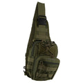 Pierre Cardin Cross Body Tactical Sling Bag Rucksack Army Style in Green V563-PC3857-GREEN