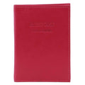 Pierre Cardin Slim Leather Passport Travel Wallet Holder RFID Case Cover - Fuschia V563-PC3909-FUSCHIA