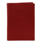 Pierre Cardin Slim Leather Passport Travel Wallet Holder RFID Case Cover - Red V563-PC3909-RED