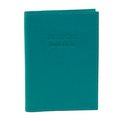 Pierre Cardin Slim Leather Passport Travel Wallet Holder RFID Case Cover - Turquoise V563-PC3909-TURQUOISE