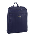 Pierre Cardin Rustic Womens Leather Backpack Bag Handbag Back Pack Travel - Navy V563-PC_3213-NAVY