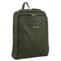 Pierre Cardin Rustic Womens Leather Backpack Bag Handbag Back Pack Travel - Olive V563-PC_3213-OLIVE