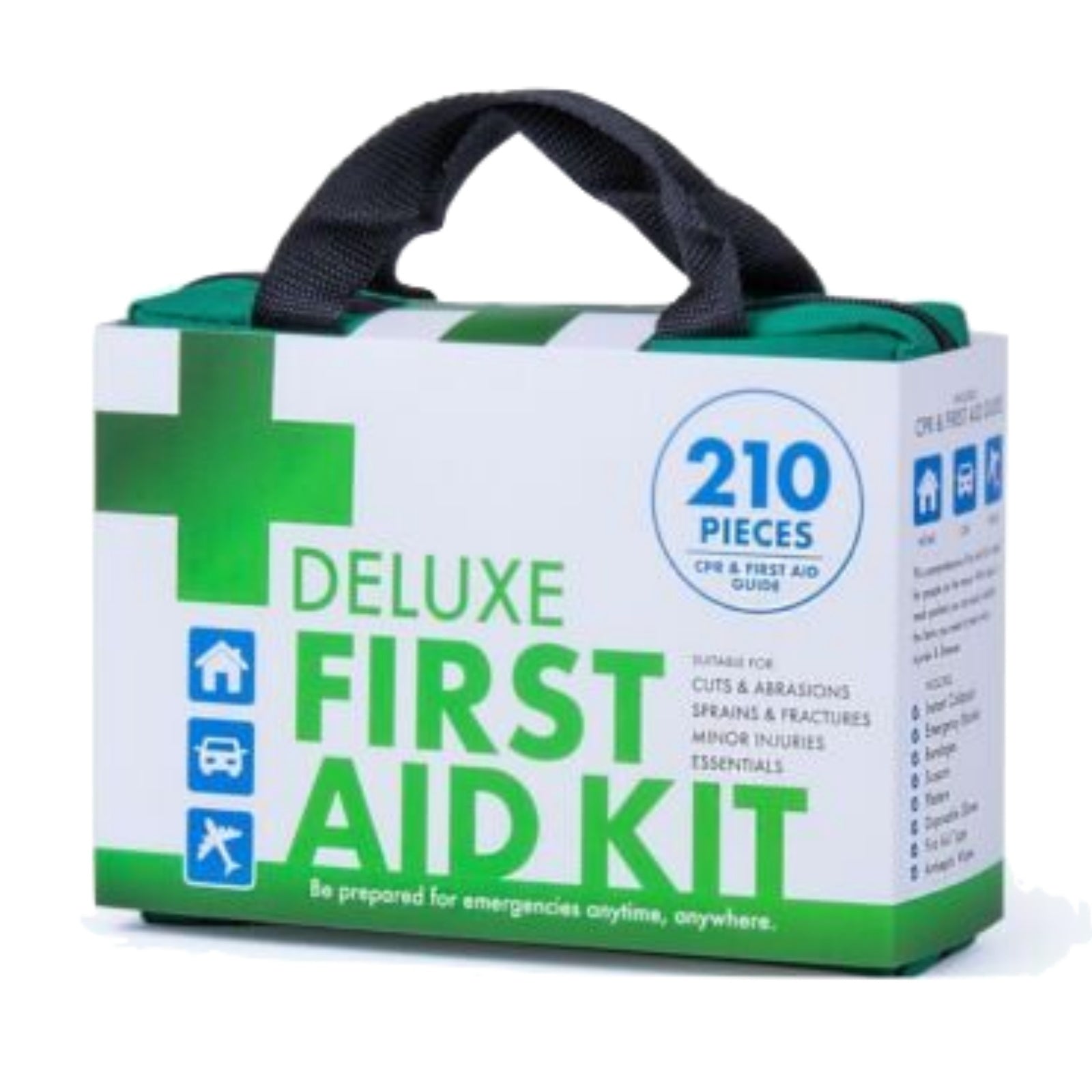 210 PCS Emergency First Aid Kit Medical Travel Set Workplace Family Safety AU V563-PE0056