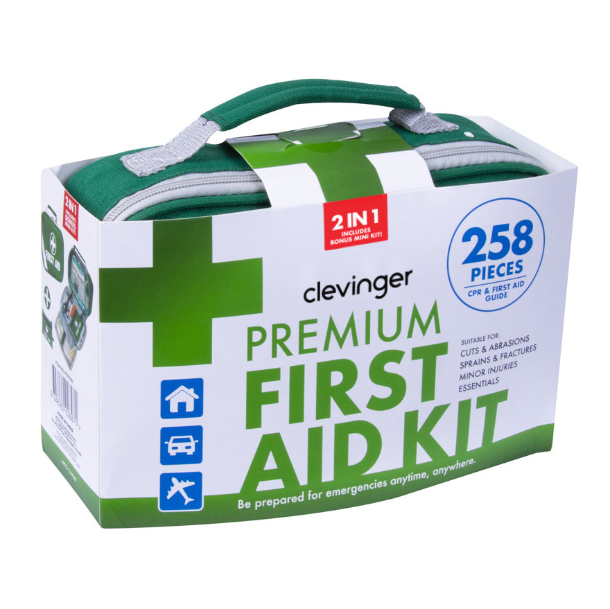 258pcs PREMIUM FIRST AID KIT Medical Travel Set Emergency Family Safety Office V563-PE0257
