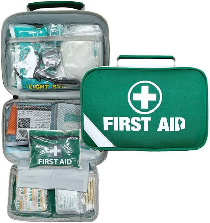 3x 258pcs Premium First Aid Kit Medical Travel Set Emergency Family Safety V563-PE0257-3X